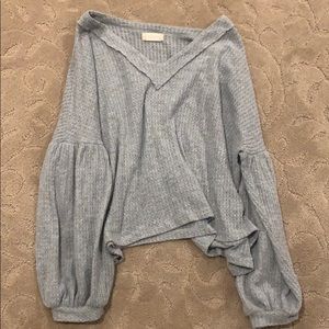 Altar’d State Gray Top